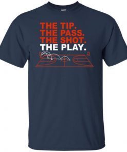 The Tip The Pass The Shot The Play shirts