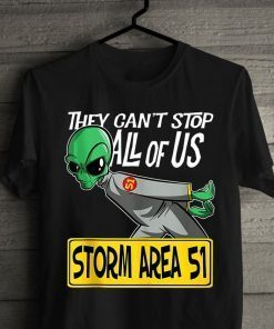 They Can't Stop All of Us Storm Area 51 T-Shirt, First Annual Area 51 Fun Run, September 20 2019.