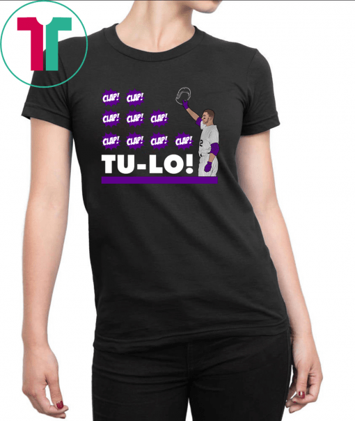 Troy Tulowitzkis Retirement Clap Clap Tulo Shirt