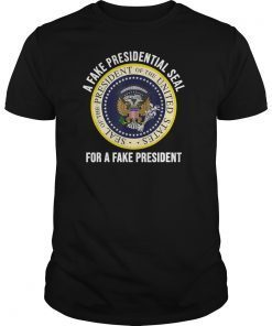 Trump Fake Presidential Seal Tee shirt