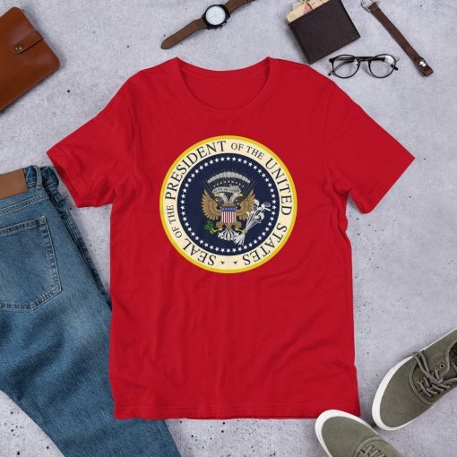 Trump T-Shirt fake presidential seal image - fake presidential seal Unisex Gift T-Shirt