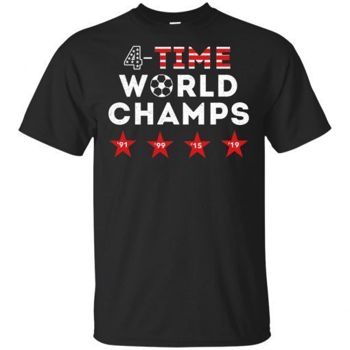 USWNT Players 4-Star Championship 2019 Youth Kids T-Shirt