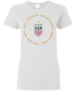 USWNT Women’s World Cup Champions Legend 2019 Ladies Women T-Shirt