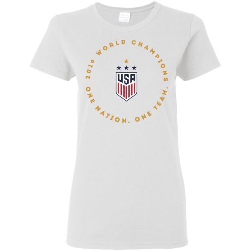 USWNT Women’s World Cup Champions Legend 2019 Ladies Women T-Shirt