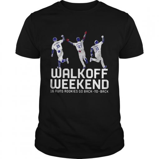 Walk off weekend 16 runs rookies go back shirt