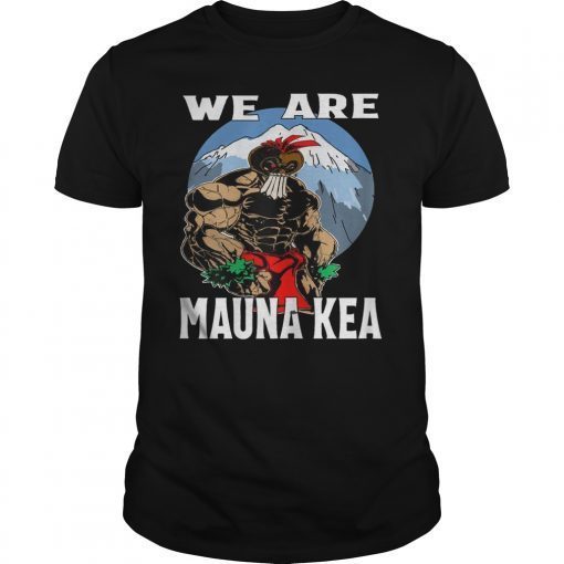 We Are Mauna Kea Hawaii Warrior Protest Rally T-Shirt