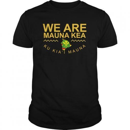 We Are Mauna Kea T-shirt DEFEND Mauna Kea TShirt