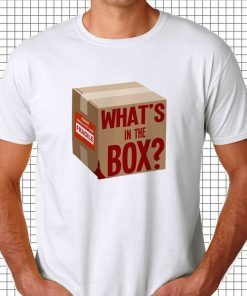 What's in the Box Tee, Creative tshirt, awesome movie quotes, epic movie quotes, quotes from films,famous movie lines