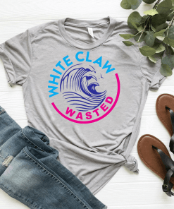 White Claw Wasted Unisex T-Shirts