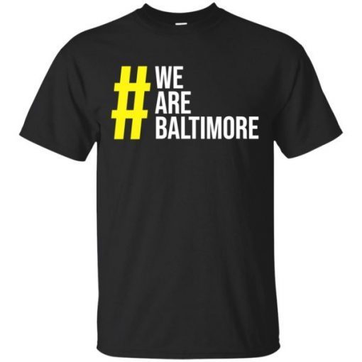 Womens We Are Baltimore V-Neck T-Shirts