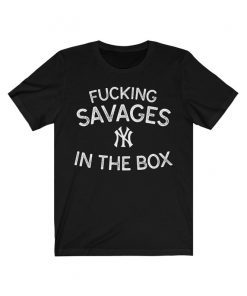 Yankees Savages In The Box unisex Vintage Tee Savages in the Box Torres Judge Stanton Voit Gregorious Sanchez Encarnacion LeMahieu shirt