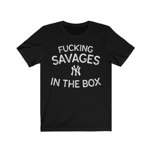 Yankees Savages In The Box unisex Vintage Tee Savages in the Box Torres Judge Stanton Voit Gregorious Sanchez Encarnacion LeMahieu shirt