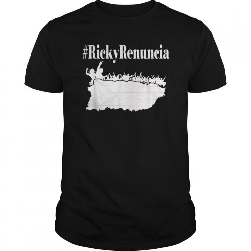 #rickyrenuncia Hashtag Ricky Renuncia Puerto Rico Politics Tee Shirts