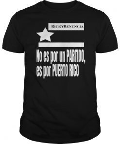 #rickyrenuncia Puerto Rico Politics Hashtag Ricky Renuncia Tee Shirts