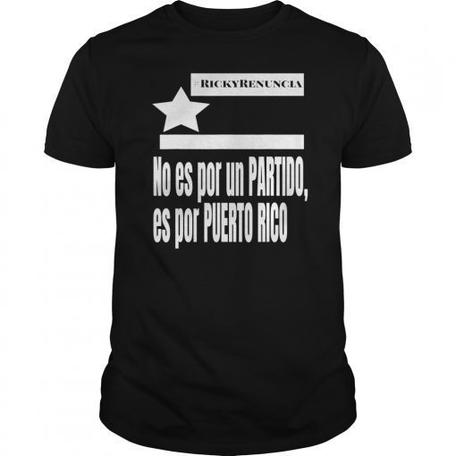 #rickyrenuncia Puerto Rico Politics Hashtag Ricky Renuncia Tee Shirts