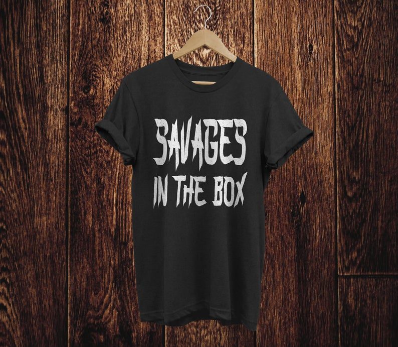 savages in the box t shirt, Yankees savages shirt Best seller ...