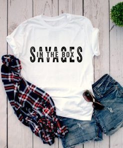 savages in the box t-shirt , yankees savages t shirt