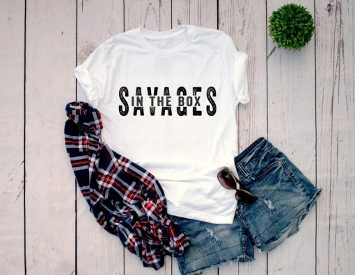 savages in the box t-shirt , yankees savages t shirt