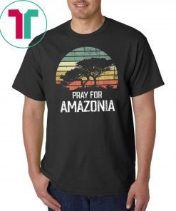 Amazon Wildfires Hashtag Pray For Amazonia #prayforamazonia Gift Tee Shirt