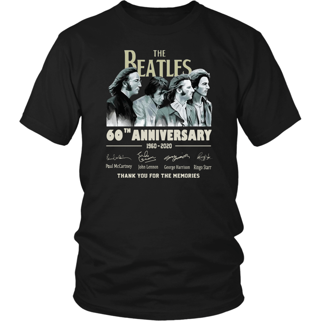 60th anniversary beatles shirt