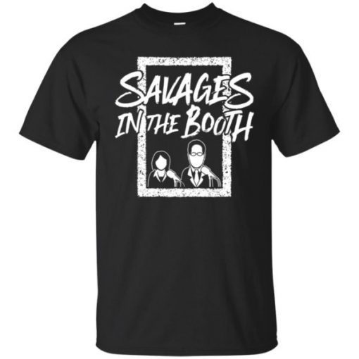 Savages In The Booth John Sterling Suzyn Waldman Tee Shirt
