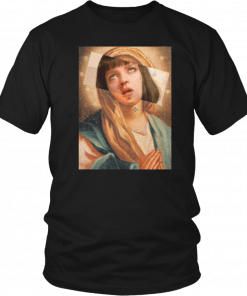 Pulp fiction virgin mary mixed mia wallace Tee Shirt