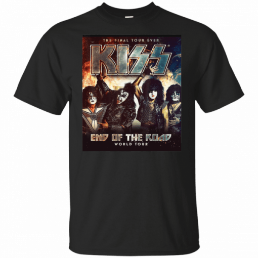 End Of The Year Kiss Road Tour 2019 For Men Women T-Shirt