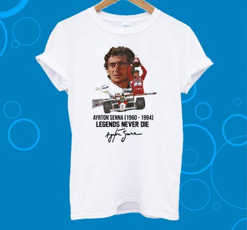 Ayrton Senna 1960 1994 Legends Never Die Unisex T-Shirt