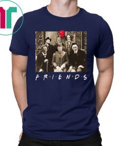 Horror Characters Friends Mens Womnens 2019 T-Shirt