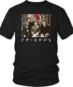 Psychodynamics Horror Characters Friends Mens Womens T-Shirt