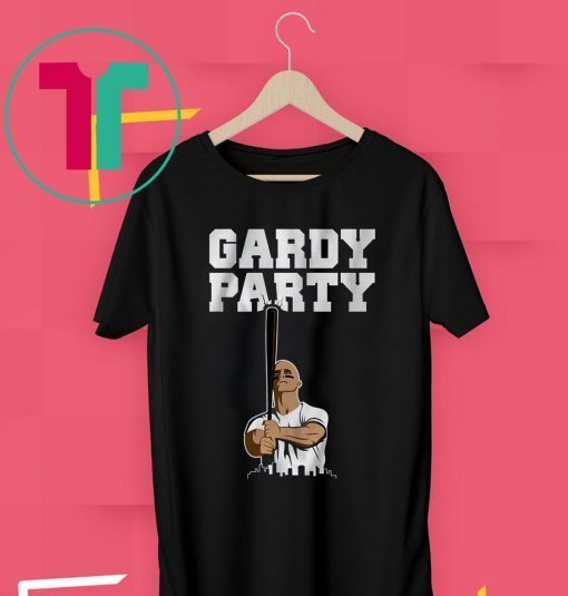 Brett Gardner Shirt Gardy Party, New York Bang Gang Gift Tee Shirt