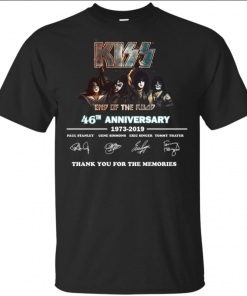 Kiss End of the road 46th Anniversary Unisex T-Shirt