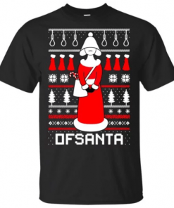 Santa’s Handmaid Ofsanta Christmas Unisex T-Shirt