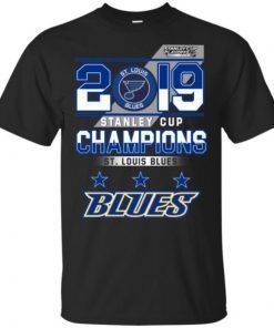 St Louis Blues 2019 Stanley Cup Champions Gift T-Shirt
