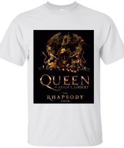 Queen Official Classic Crest Logo White T-Shirt