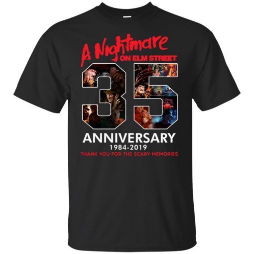 35 Years Anniversary A Nightmare On Elm Street Jason Voorhees Halloween Unisex T-Shirt