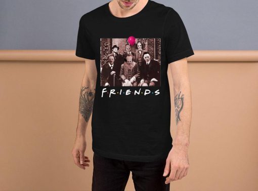 Horror Halloween Team Friends Gift Tee Shirt