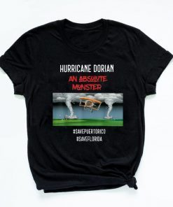 Hurricane Dorian tshirt An Absolute Monster Hurricane Dorian Tee Shirt