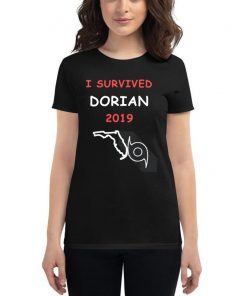 I Survived Hurricane Dorian 2019 Florida Tee Shirt