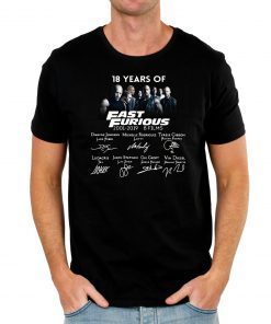 18 years of Fast and Furious Classic TShirts