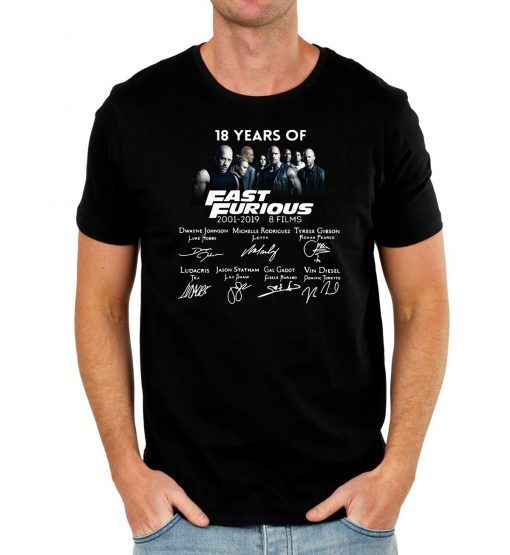 18 years of Fast and Furious Classic TShirts