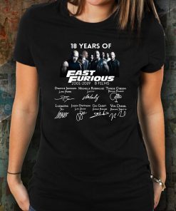 18 years of Fast and Furious Unisex Tee Shirt