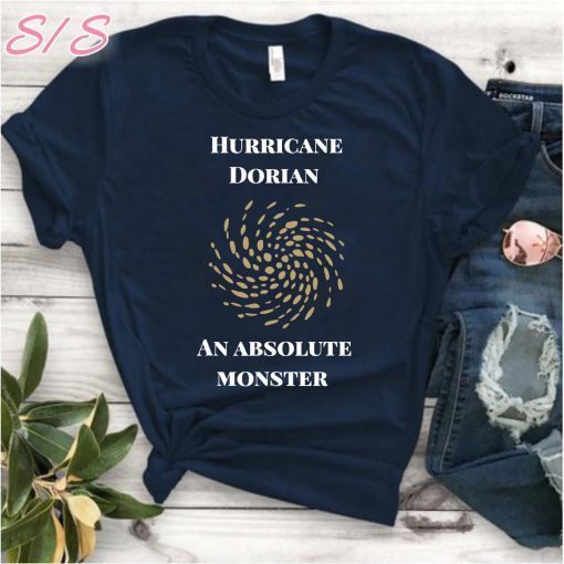 Hurricane Dorian tshirt Absolute Monster Florida Hurricane 2019 T-Shirt