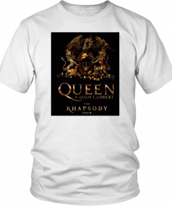 Queen Official Classic Crest Logo White T-Shirt