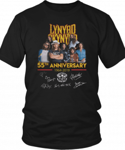 Lynyrd Skynyrd 55th Anniversary Signed Unisex T-Shirt
