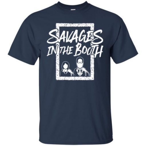 Savages In The Booth John Sterling Suzyn Waldman Tee Shirt