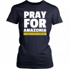 Save amazon, the planet, humankind Pray for Amazonia Tee Shirt