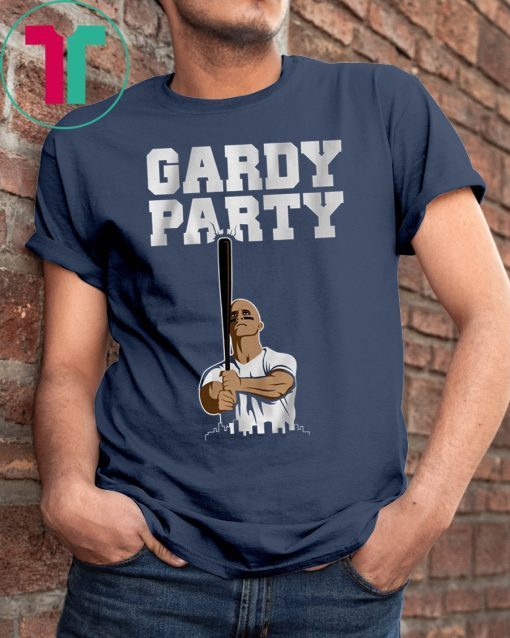 Brett Gardner Shirt Gardy Party, New York Bang Gang Gift Tee Shirt