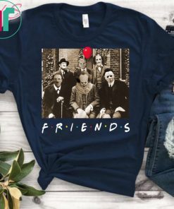 Horror Characters Friends Mens Womens T-Shirt