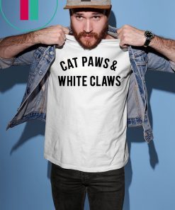 Cat Paws and White Claws Unisex Tee Shirt